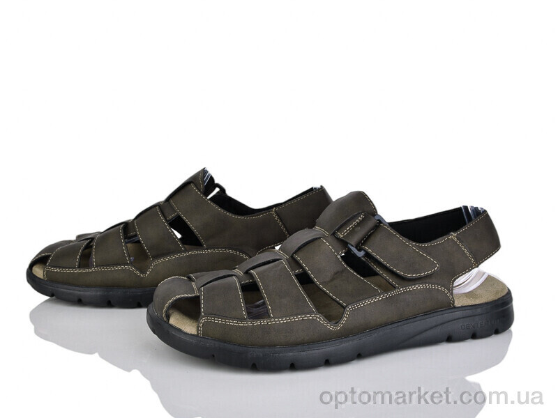 Купить Сандалі чоловічі 01-07 brown Dexter коричневий, фото 1