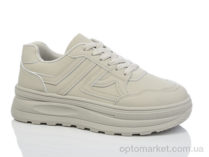 Купить Кросівки жіночі 01-107 Ouqidageni сірий, фото 1