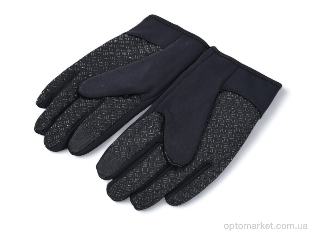 Купить Рукавички чоловічі 01-2 black Королева чорний, фото 2