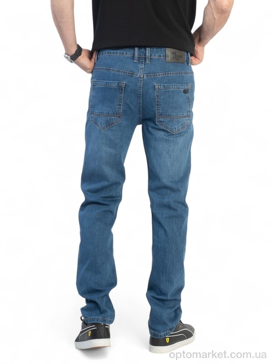 Купить Джинси чоловічі 01-2 синій Massmag синій, фото 2