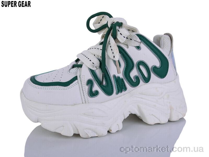 Купить Кросівки жіночі 01-775 green Cosmos білий, фото 1