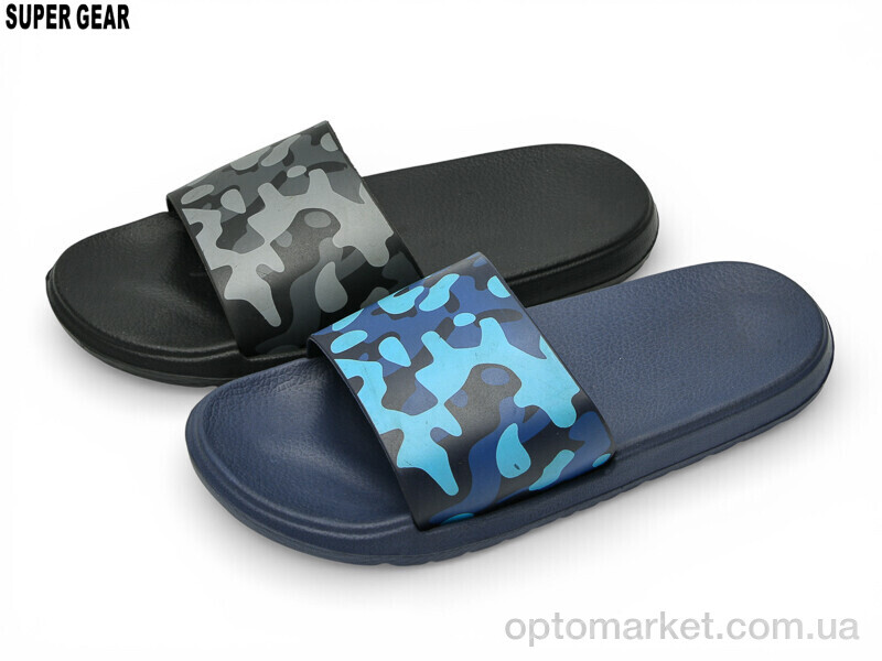 Купить Шльопанці чоловічі 01-8933 mix Super Gear мікс, фото 1