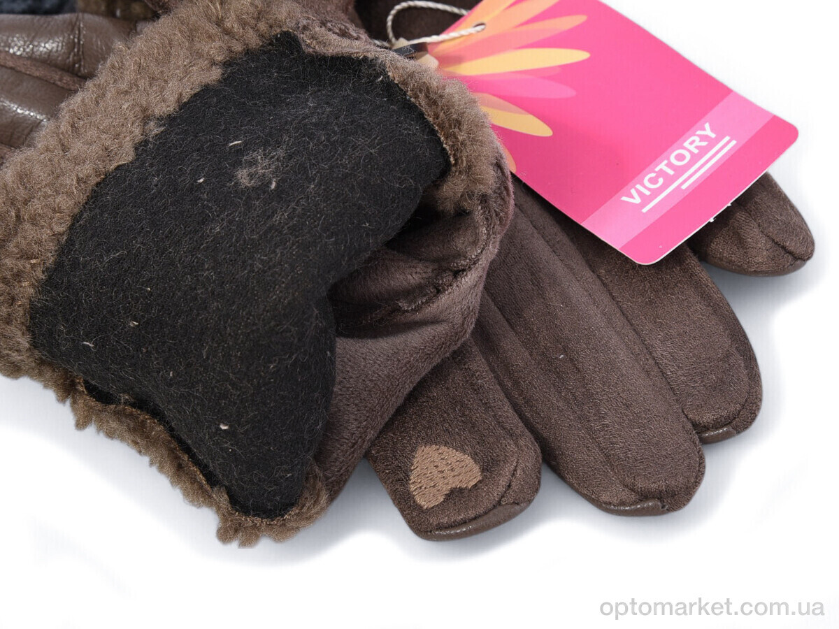 Купить Рукавички жіночі 01 mix-old Victory мікс, фото 2