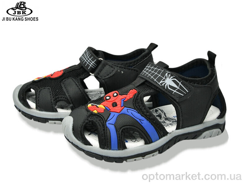 Купить Сандалі дитячі 010-02A black Jibukang чорний, фото 1