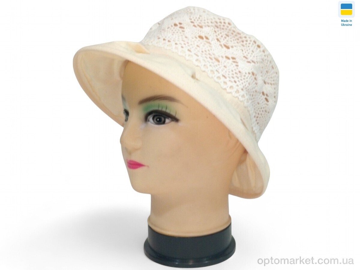 Купить Капелюх жіночі 0101 бежевий Mabi бежевий, фото 1