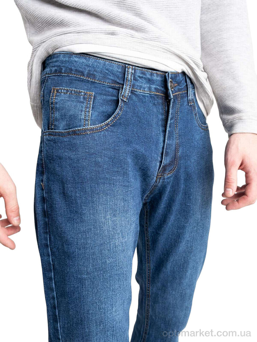 Купить Джинси чоловічі 0105 Monetoo синій, фото 2