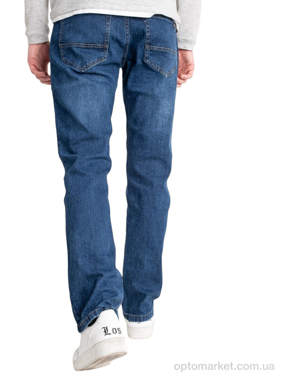 Купить Джинси чоловічі 0105 Monetoo синій, фото 3