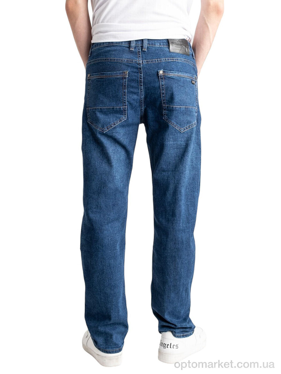 Купить Джинси чоловічі 0107 Monetoo синій, фото 3