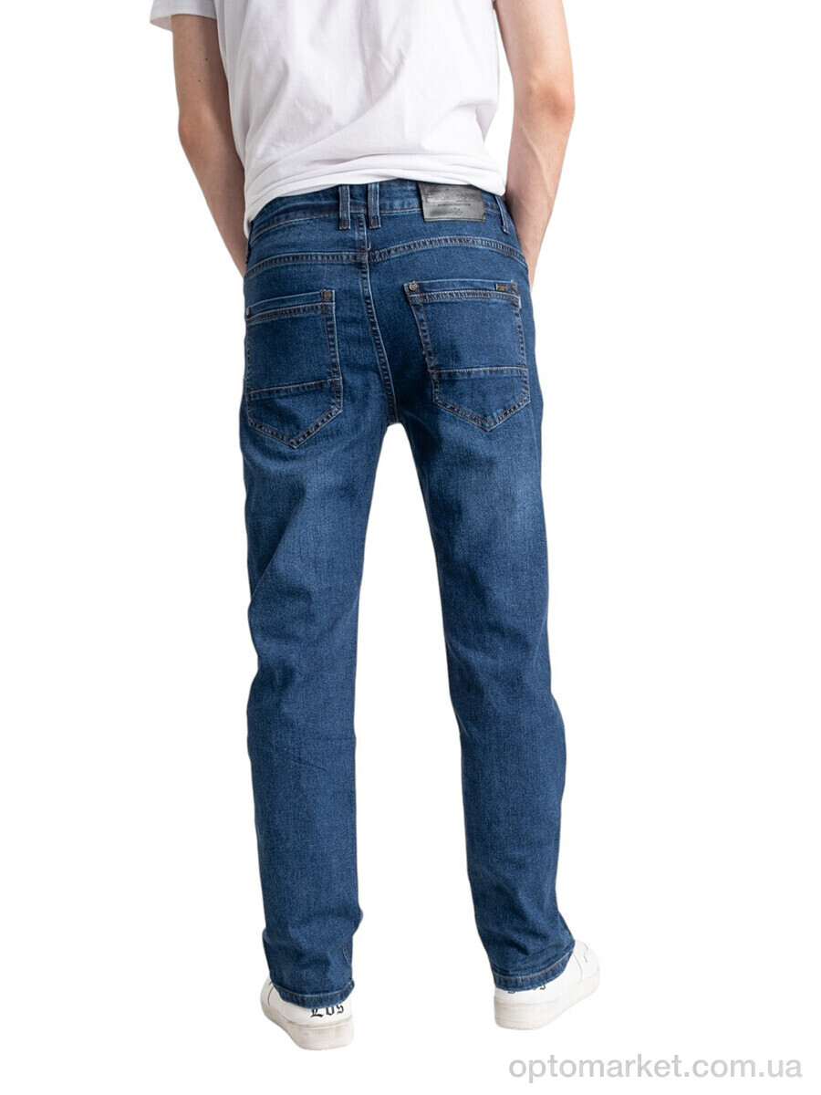 Купить Джинси чоловічі 0108 Monetoo синій, фото 2