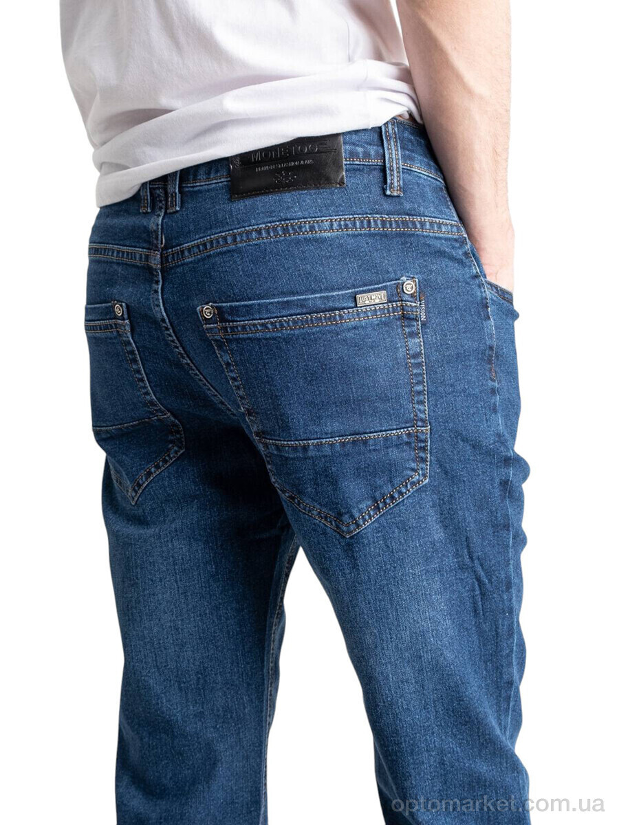 Купить Джинси чоловічі 0108 Monetoo синій, фото 3