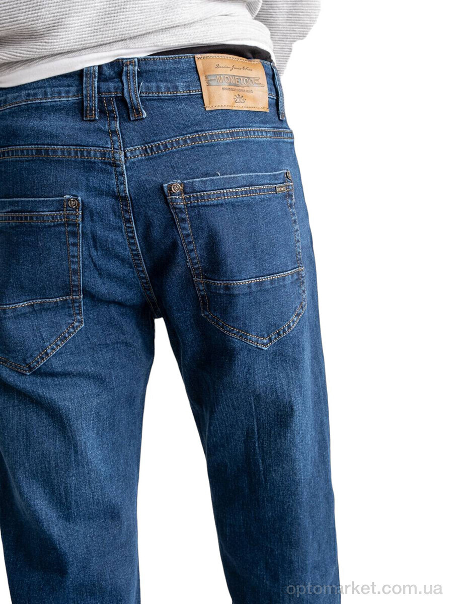 Купить Джинси чоловічі 0109 Monetoo синій, фото 5