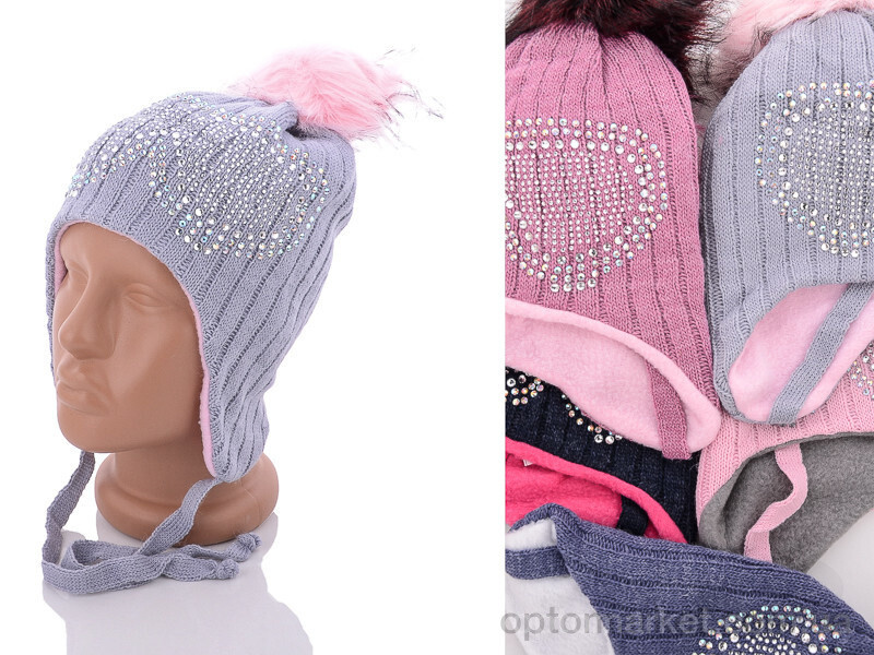 Купить Шапка дитячі 0111 mix флис Red Hat мікс, фото 1