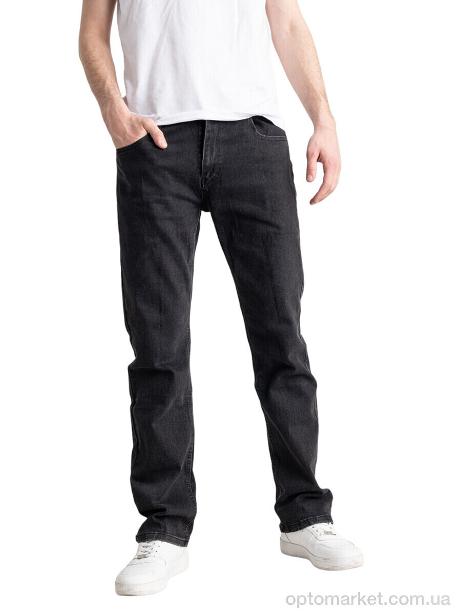 Купить Джинси чоловічі 0111 Monetoo чорний, фото 1