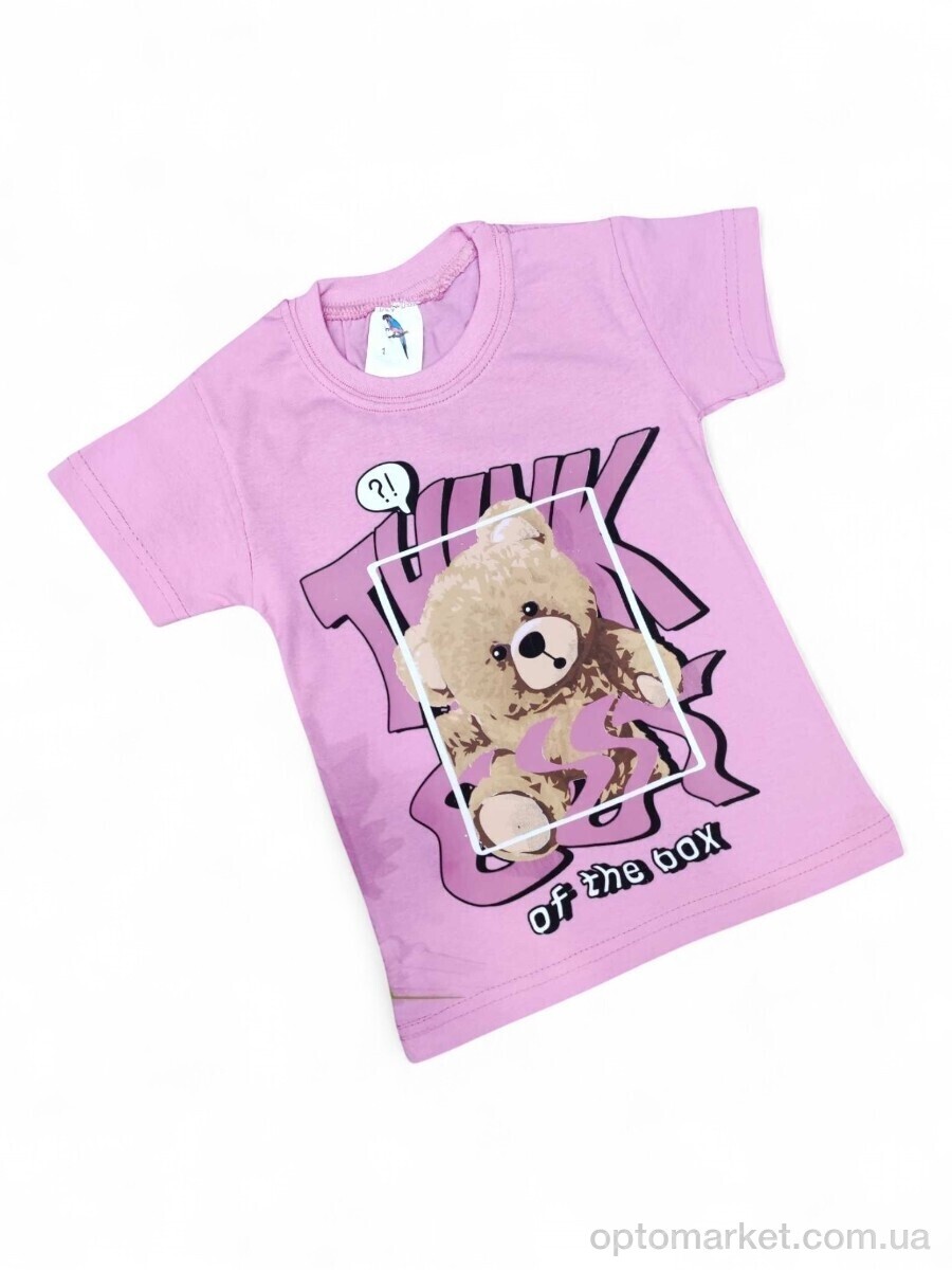 Купить Футболка дитячі 0117-1 рожевий Basak Kids рожевий, фото 1
