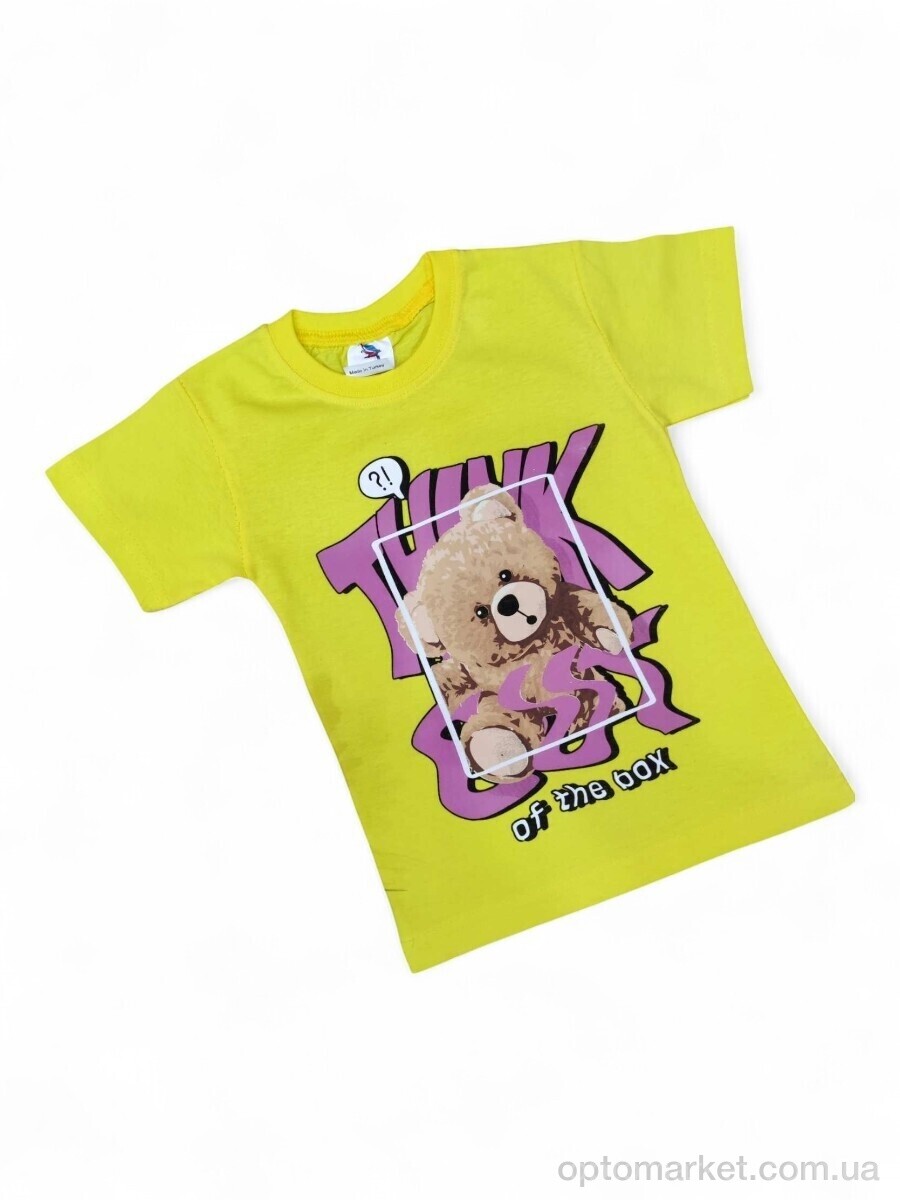 Купить Футболка дитячі 0117-1 жовтий Basak Kids жовтий, фото 1