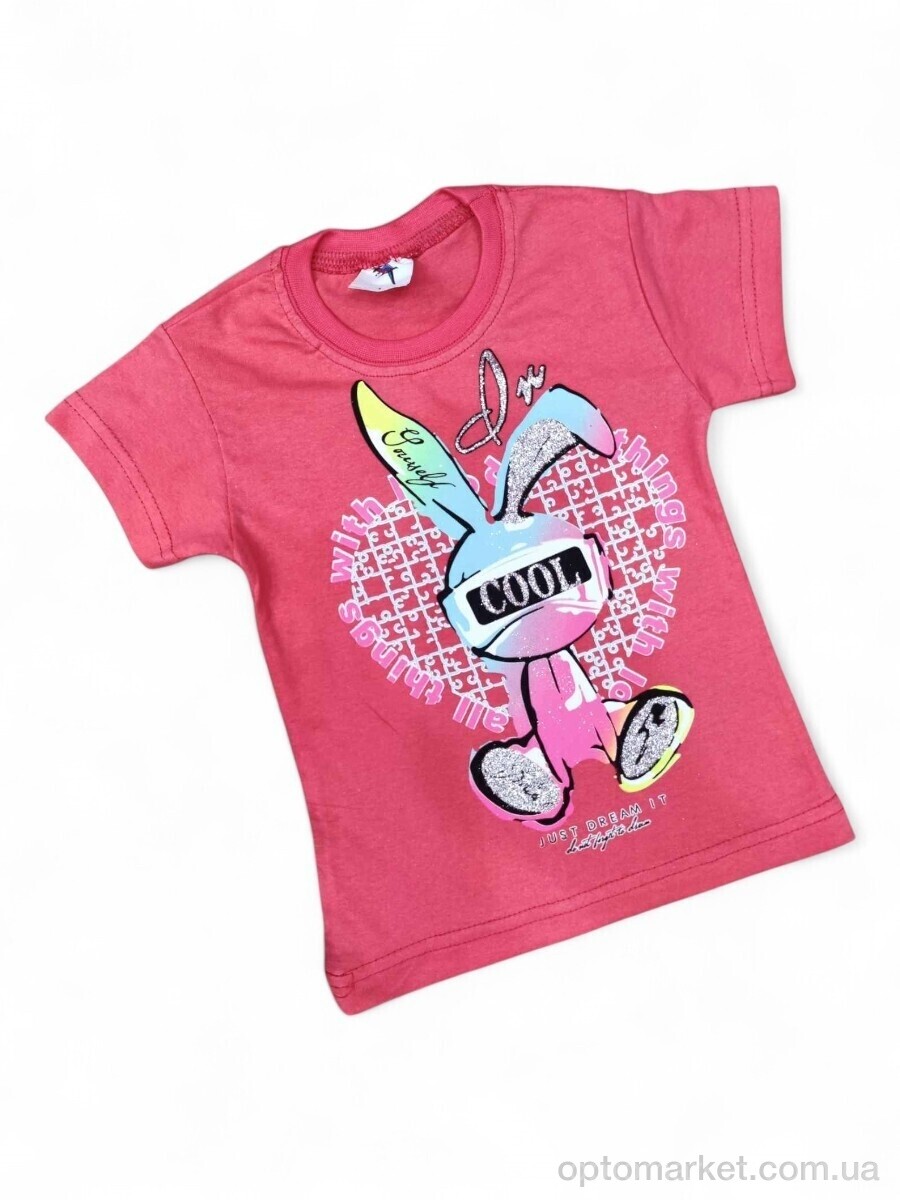 Купить Футболка дитячі 0117-2 кораловий Basak Kids рожевий, фото 1