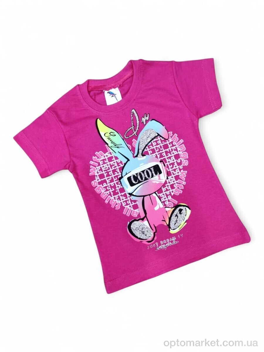 Купить Футболка дитячі 0117-2 малиновий Basak Kids рожевий, фото 1