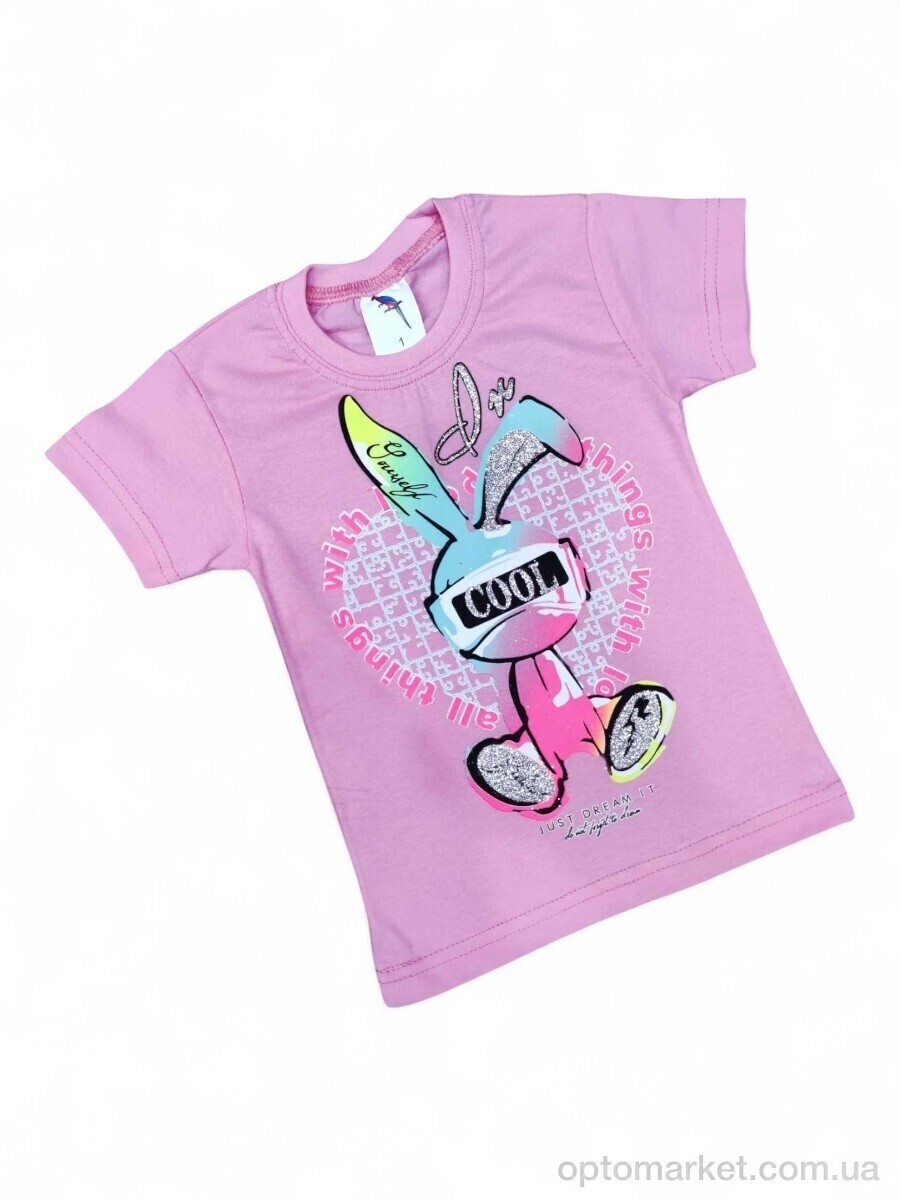 Купить Футболка дитячі 0117-2 рожевий Basak Kids рожевий, фото 1