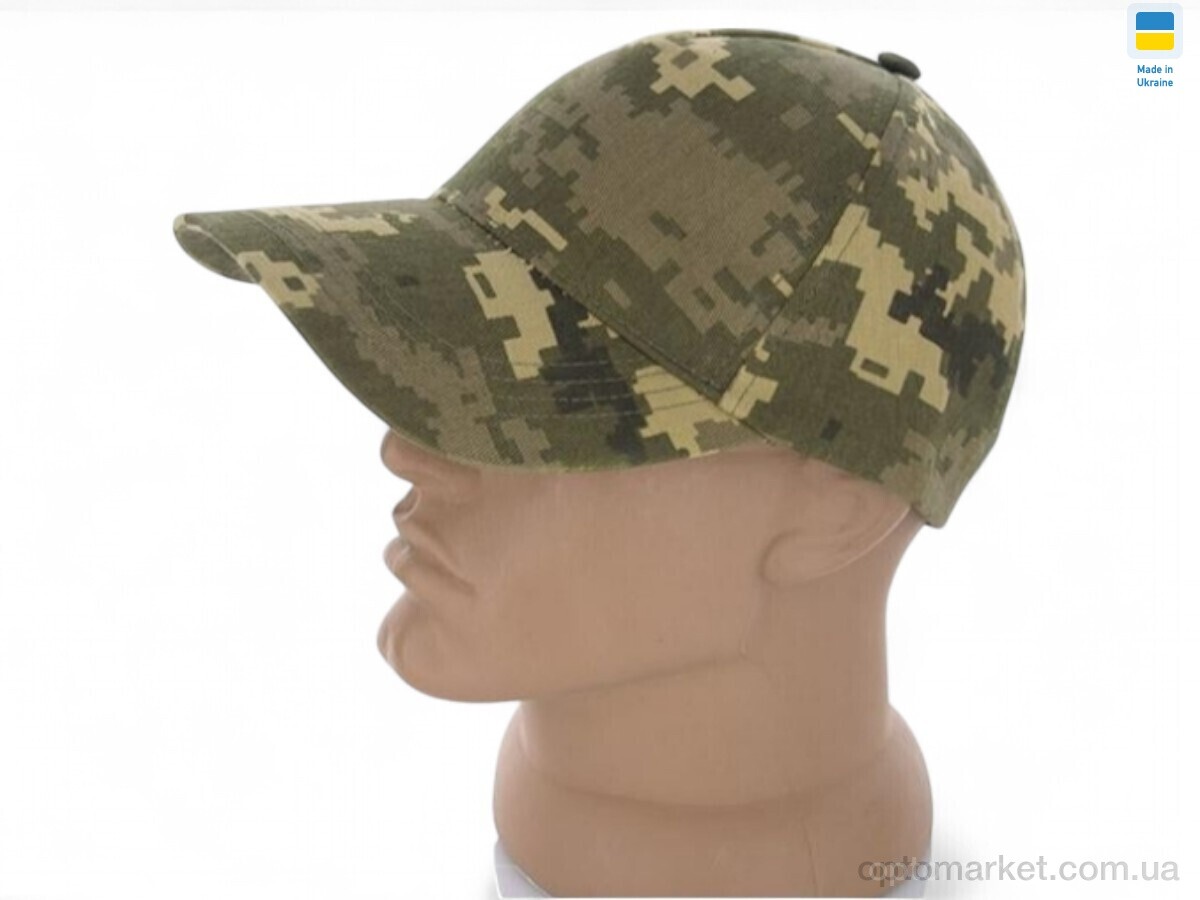 Купить Кепка чоловічі 0120 піксель Mabi зелений, фото 1