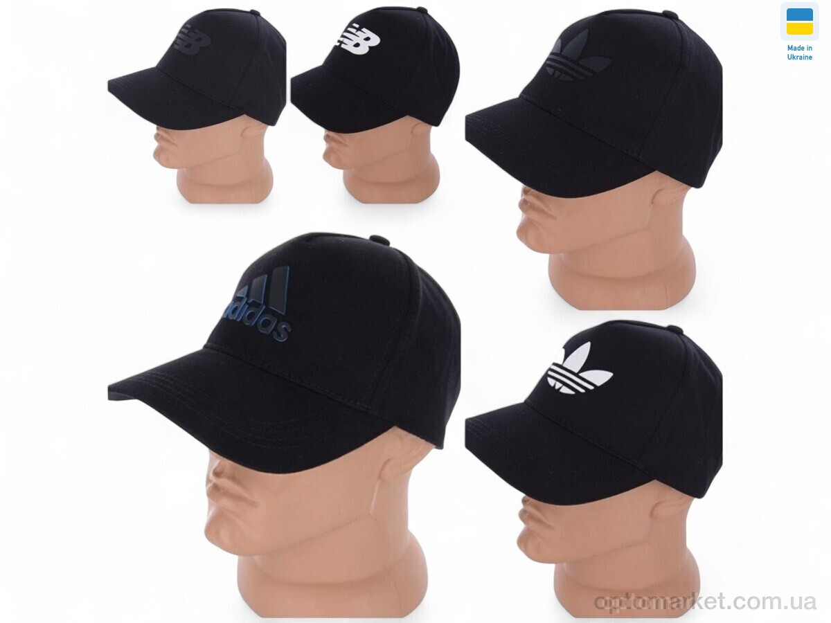 Купить Кепка чоловічі 0122 mix Mabi чорний, фото 2