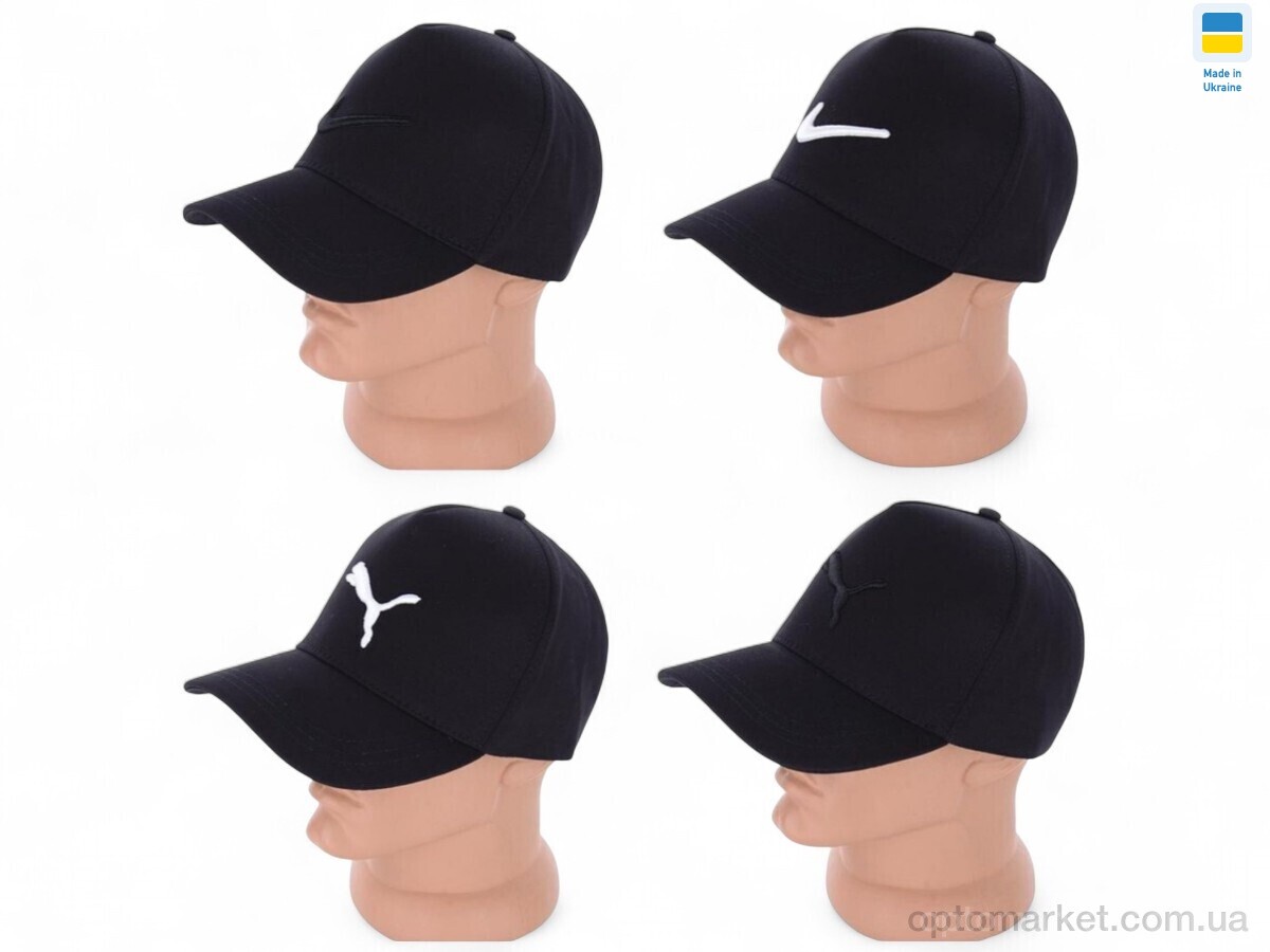 Купить Кепка чоловічі 0123 mix Mabi чорний, фото 2