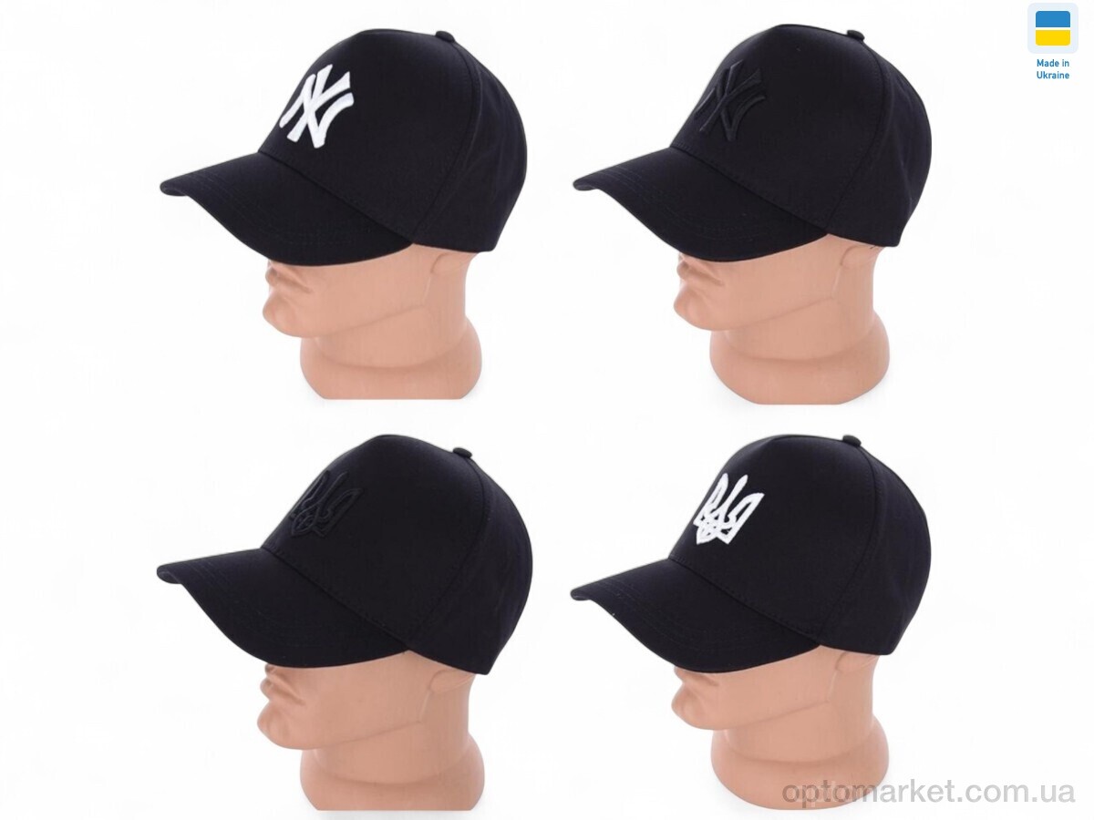 Купить Кепка чоловічі 0125 mix Mabi чорний, фото 2