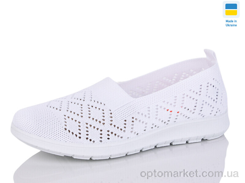 Купить Балетки жіночі 013-2 білий LQD білий, фото 1