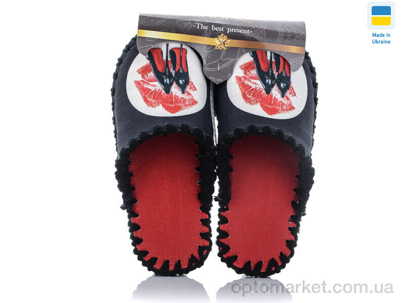 Купить Капці жіночі 0130 Vends чорний, фото 1