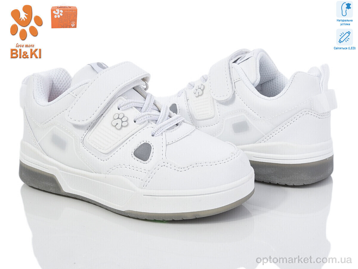 Купить Кросівки дитячі 01336A LED Bi&Ki білий, фото 2