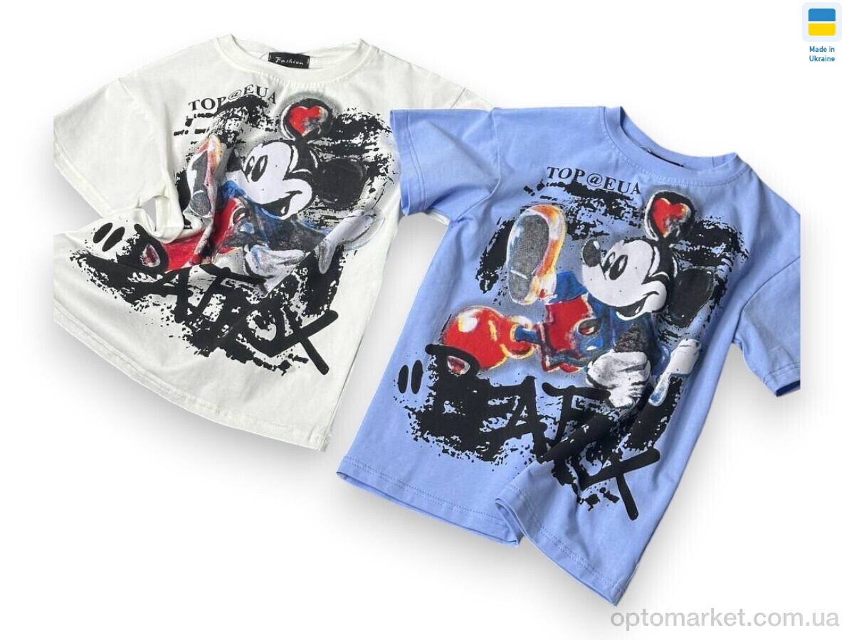 Купить Футболка дитячі 014-1 білий (104р) Fashion Classic Luxury Style білий, фото 1