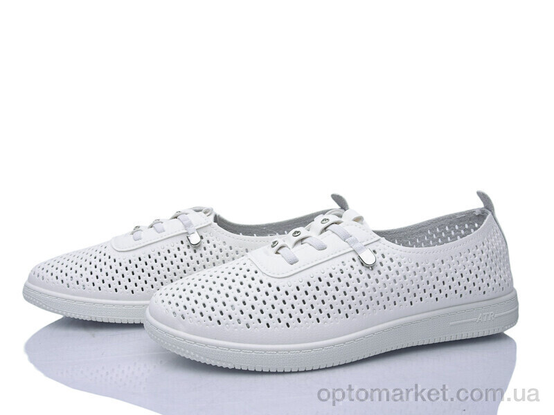 Купить Кросівки жіночі 015-5 YUEMINGZHU білий, фото 1