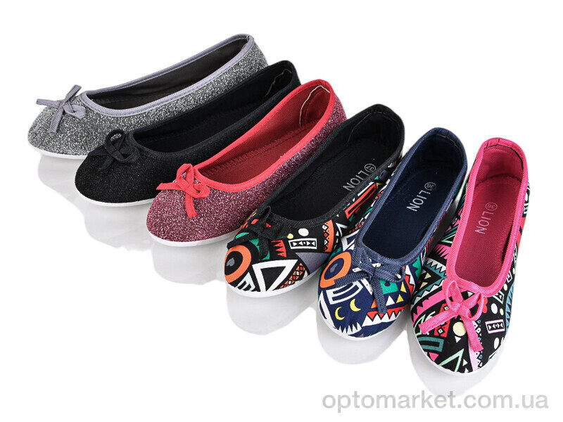 Купить Балетки жіночі 0155 mix Lion мікс, фото 1