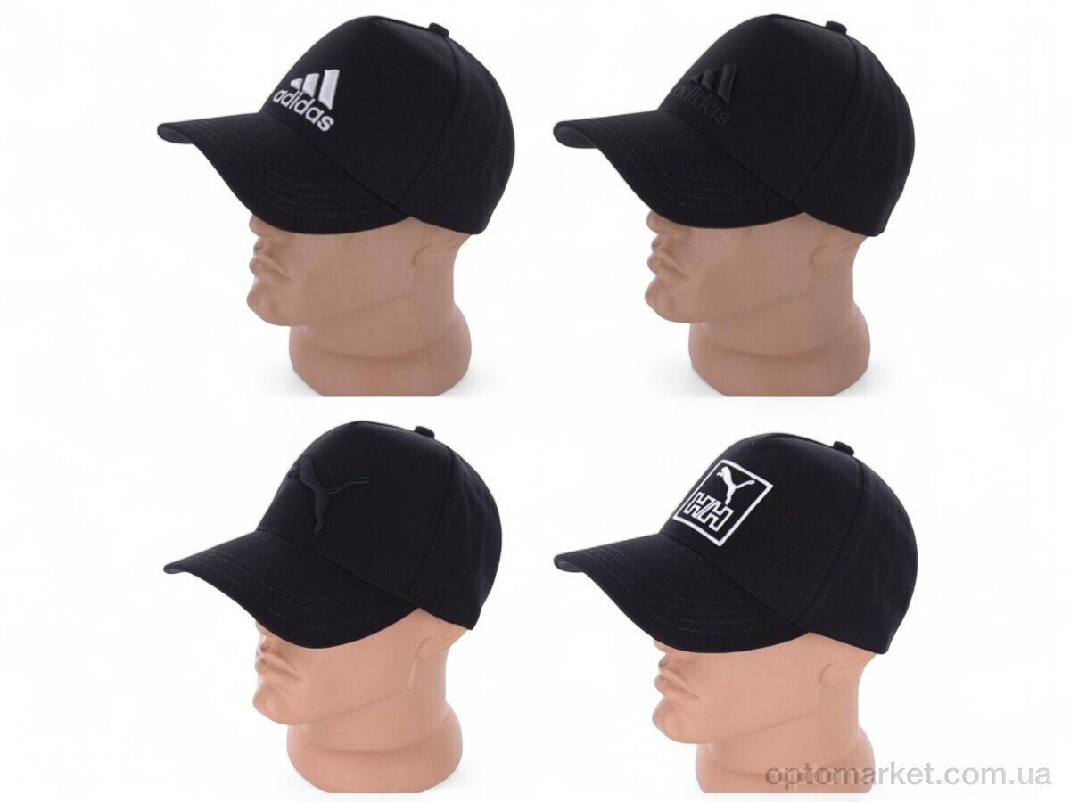 Купить Кепка чоловічі 0165 mix Mabi чорний, фото 2