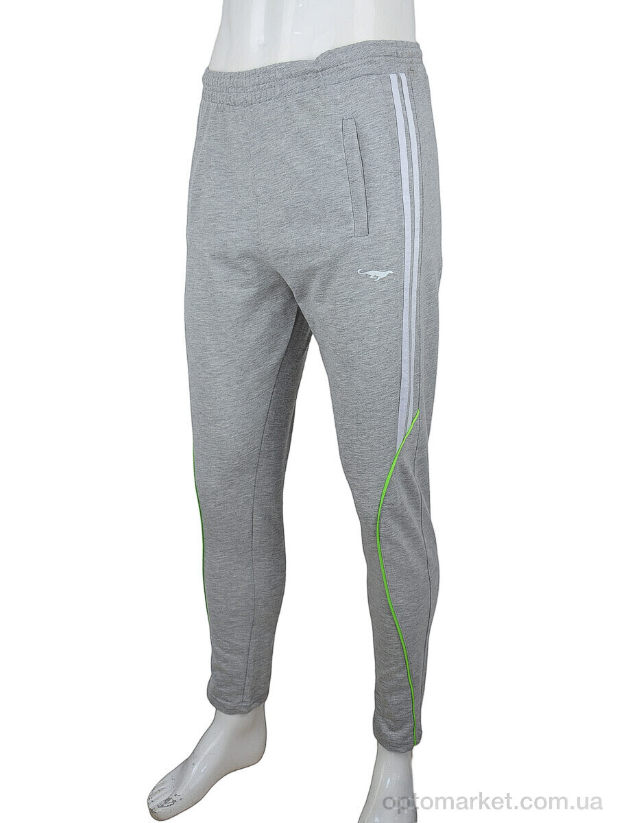 Купить Спортивні штаны чоловічі 0168 l.grey Red Hat сірий, фото 1