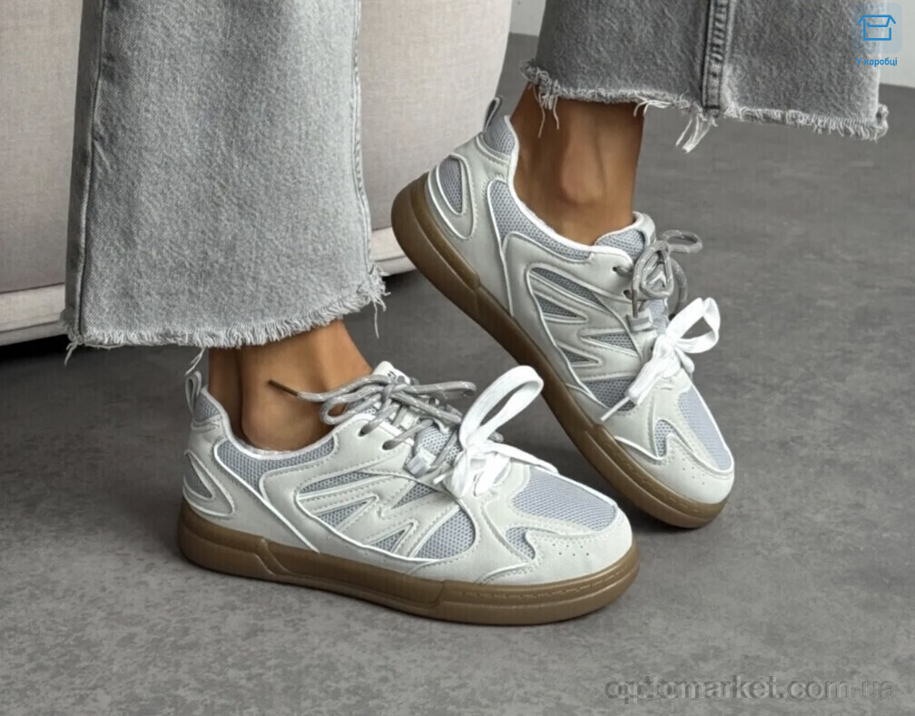 Купить Кросівки жіночі 0175-3 Захар-Gold сірий, фото 2