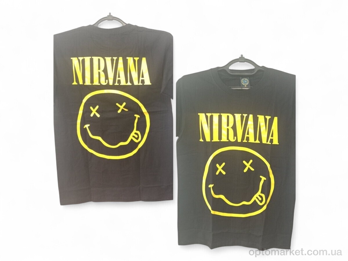 Купить Футболка чоловічі 0182 чорний Mabi чорний, фото 1