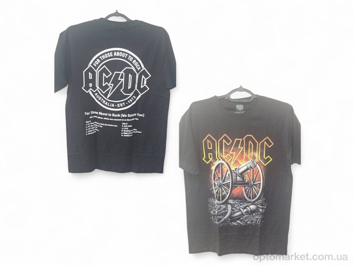 Купить Футболка чоловічі 0185 чорний Mabi чорний, фото 1