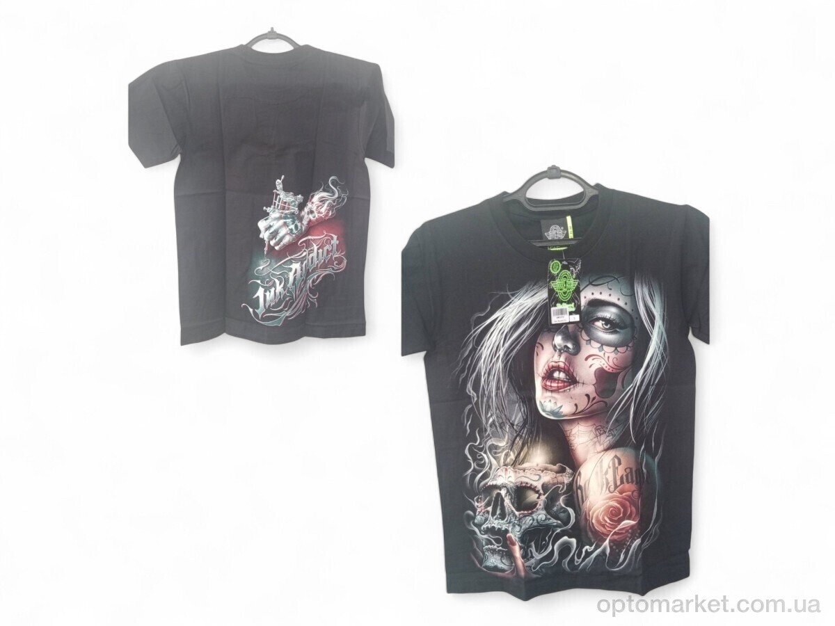 Купить Футболка чоловічі 0189 чорний Mabi чорний, фото 1