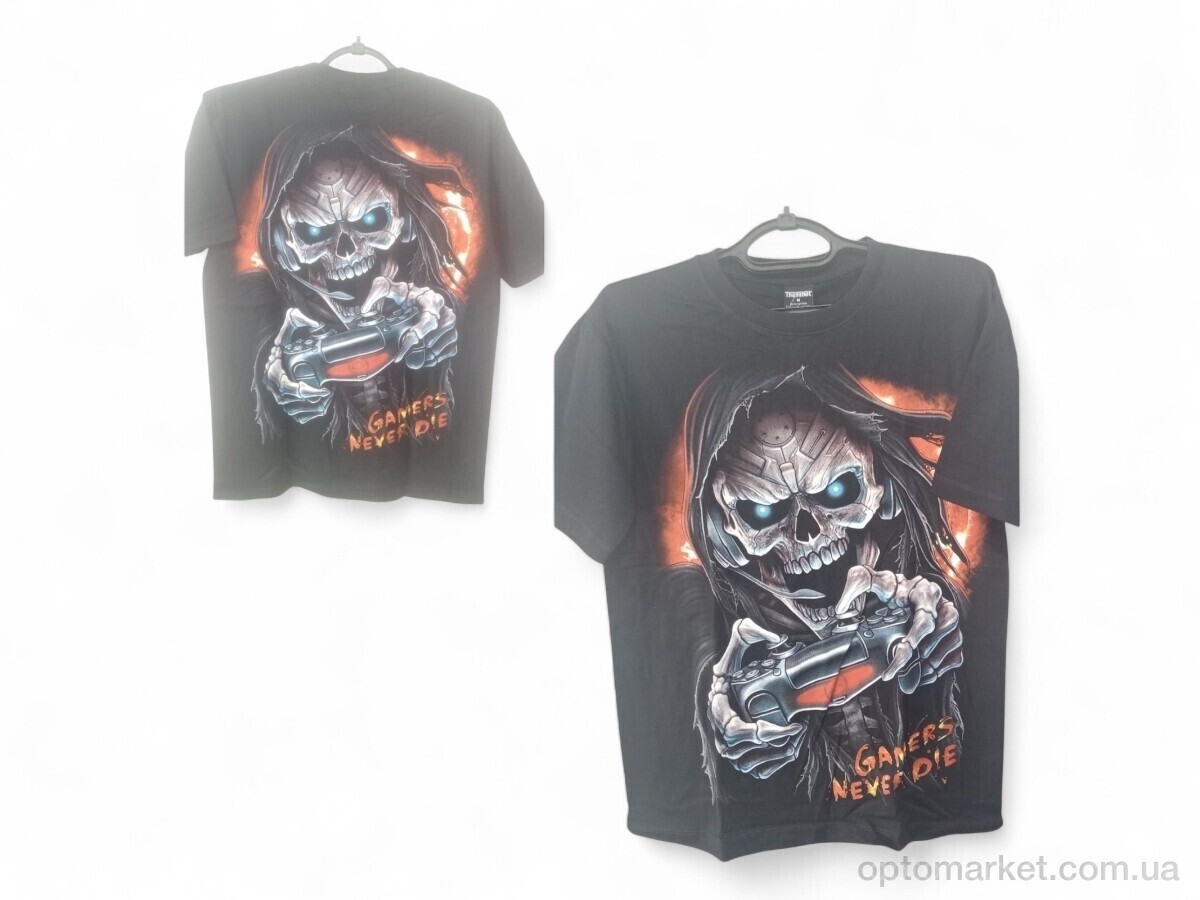 Купить Футболка чоловічі 0197 чорний Mabi чорний, фото 1