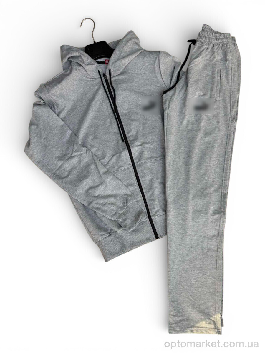 Купить Спортивний костюм чоловічі 01Pu св.сірий P.ma сірий, фото 1