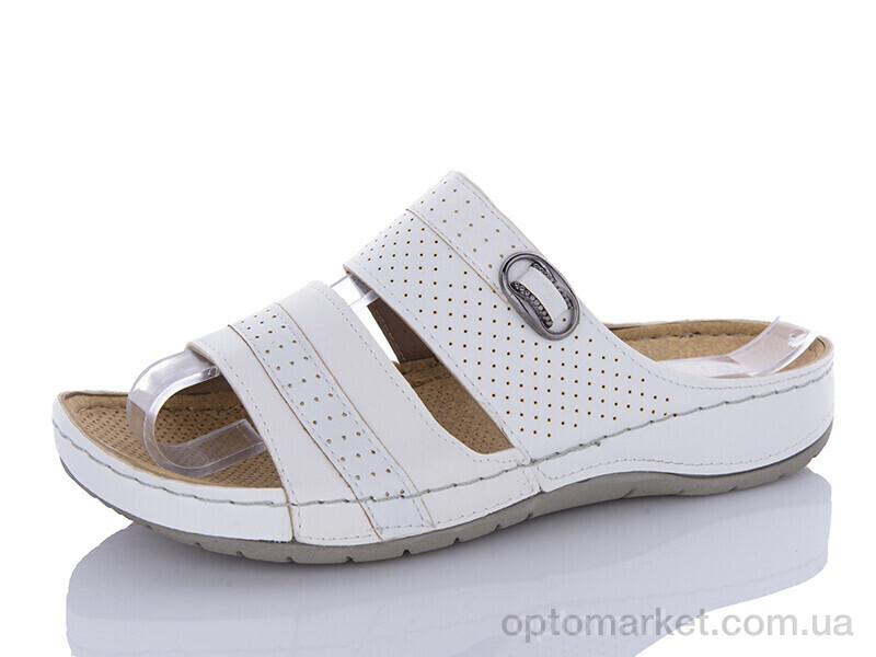 Купить Шльопанці жіночі 02-040 білий Rima&Joudi білий, фото 1