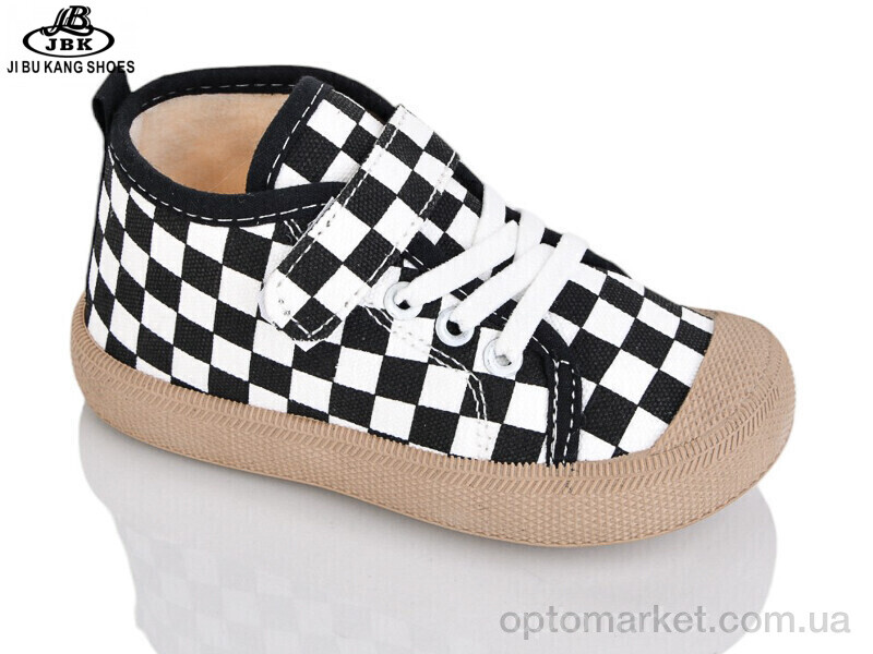 Купить Кеди дитячі 02-215 black Jibukang чорний, фото 1