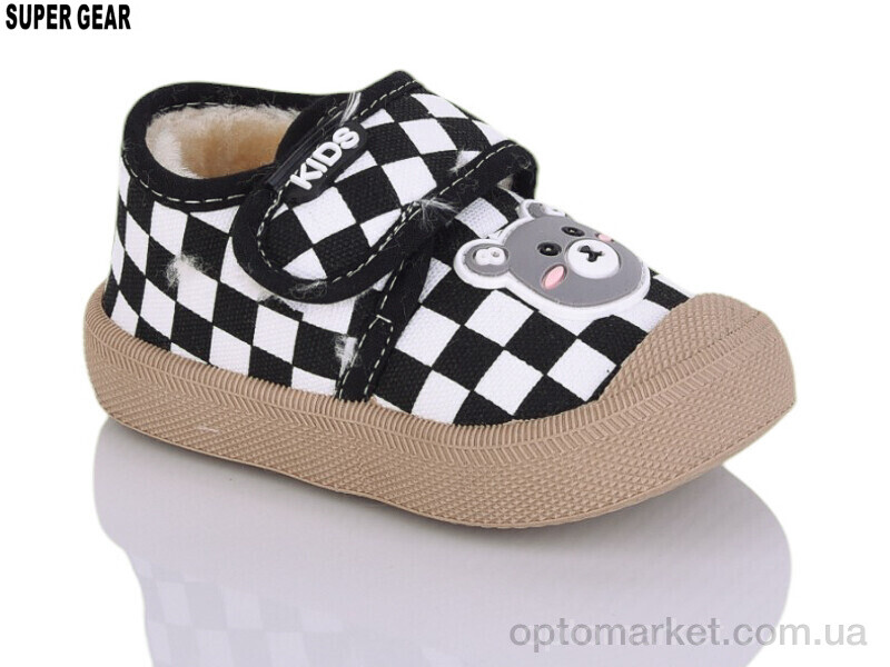 Купить Кросівки дитячі 02-229 black Super Gear чорний, фото 1