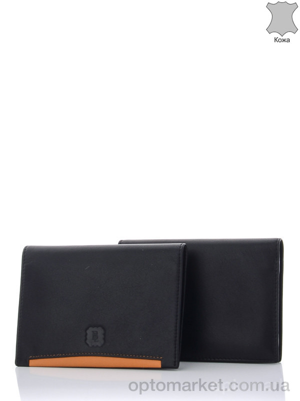 Купить Визитница мужская 02-4998 black-honey Buono черный, фото 1