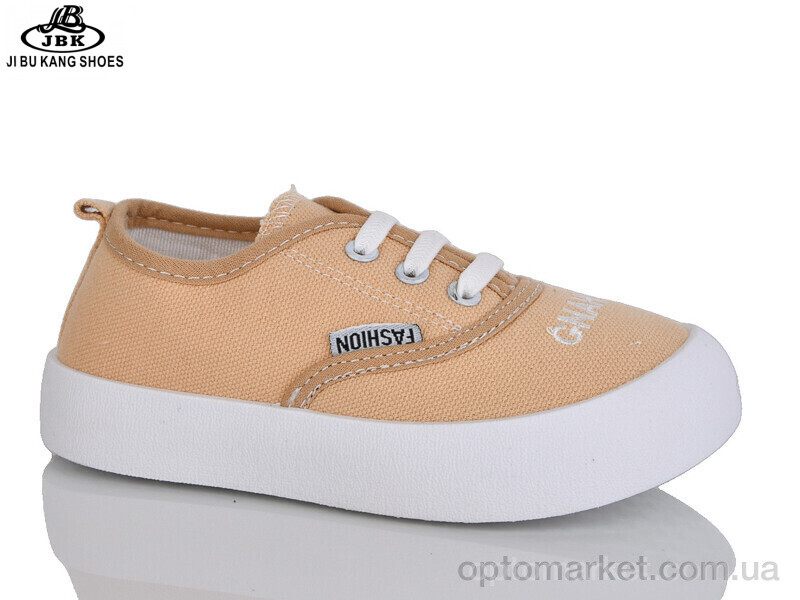 Купить Кросівки дитячі 02-730 beige Jibukang бежевий, фото 1