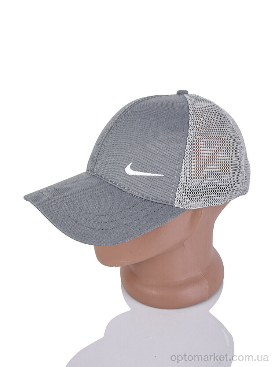 Купить Кепка унісекс 0203-7 grey RuBi сірий, фото 2