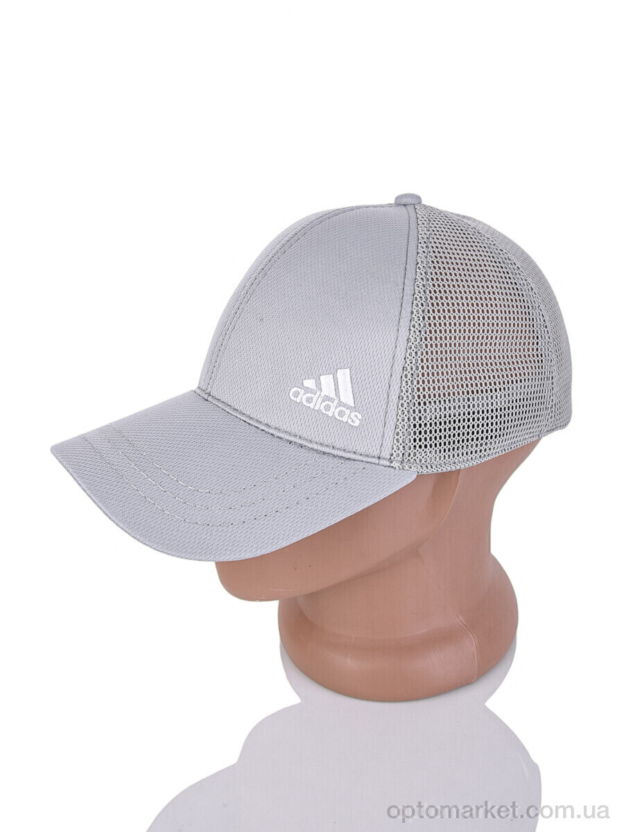 Купить Кепка унісекс 0204-4 l.grey RuBi сірий, фото 2