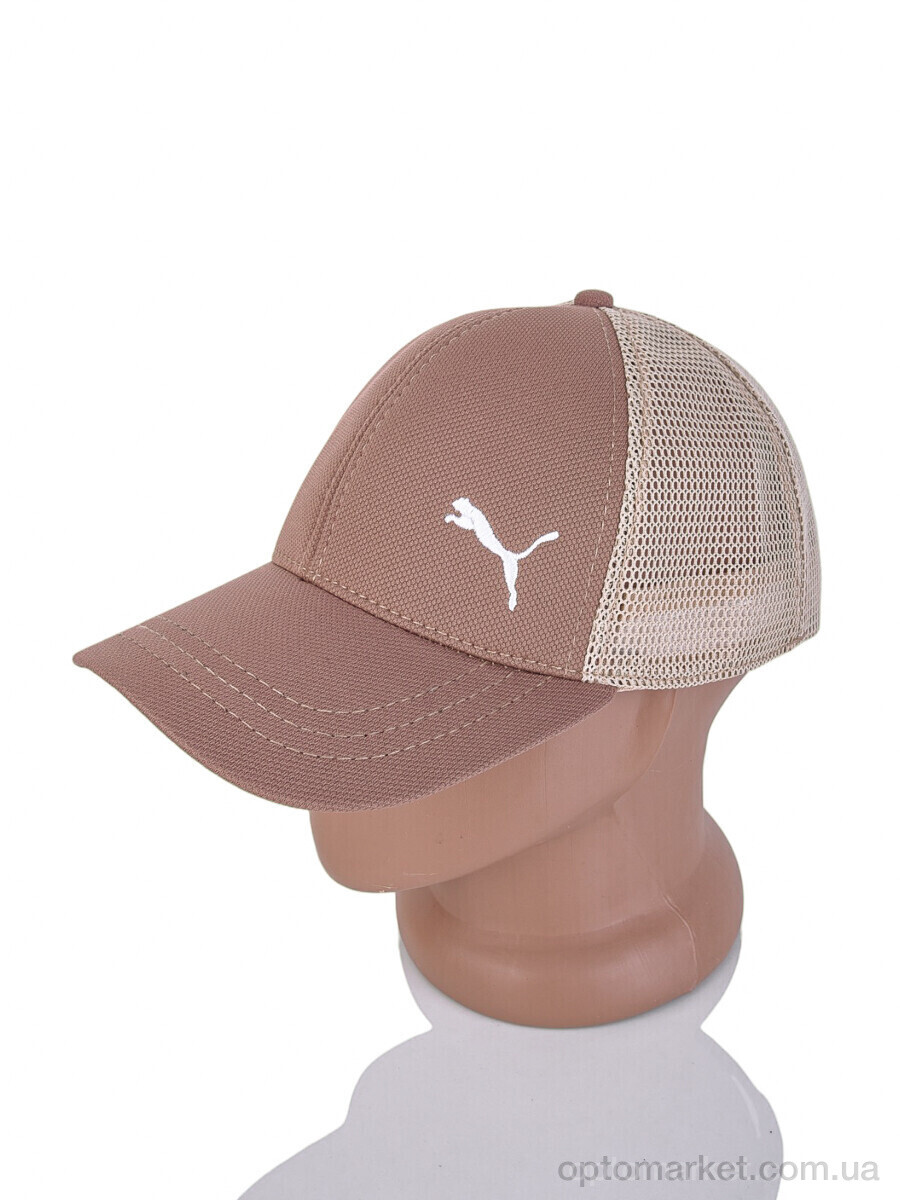 Купить Кепка унісекс 0205-6 brown RuBi коричневий, фото 2