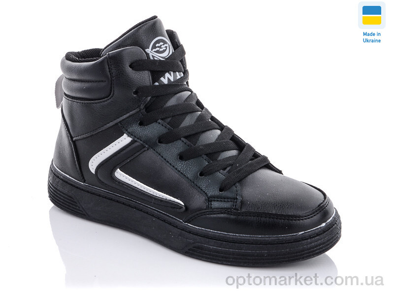 Купить Кросівки жіночі 021-7 Swin чорний, фото 1