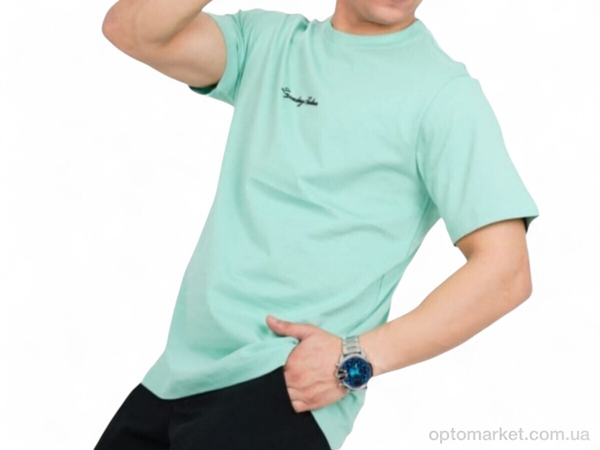 Купить Футболка чоловічі 0216 бірюза Mabi зелений, фото 1